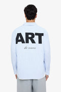 Chemise homme rayée oversize ART de vivre