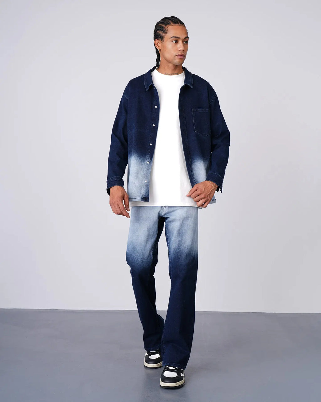 Ensemble Jean Homme Bleu Dégradé bonhomme