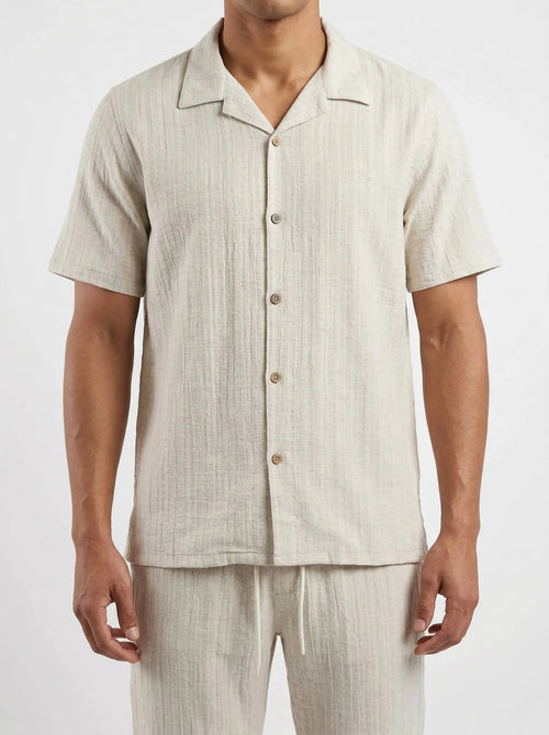 Ensemble chemise et pantalon – Homme en Lin bonhomme
