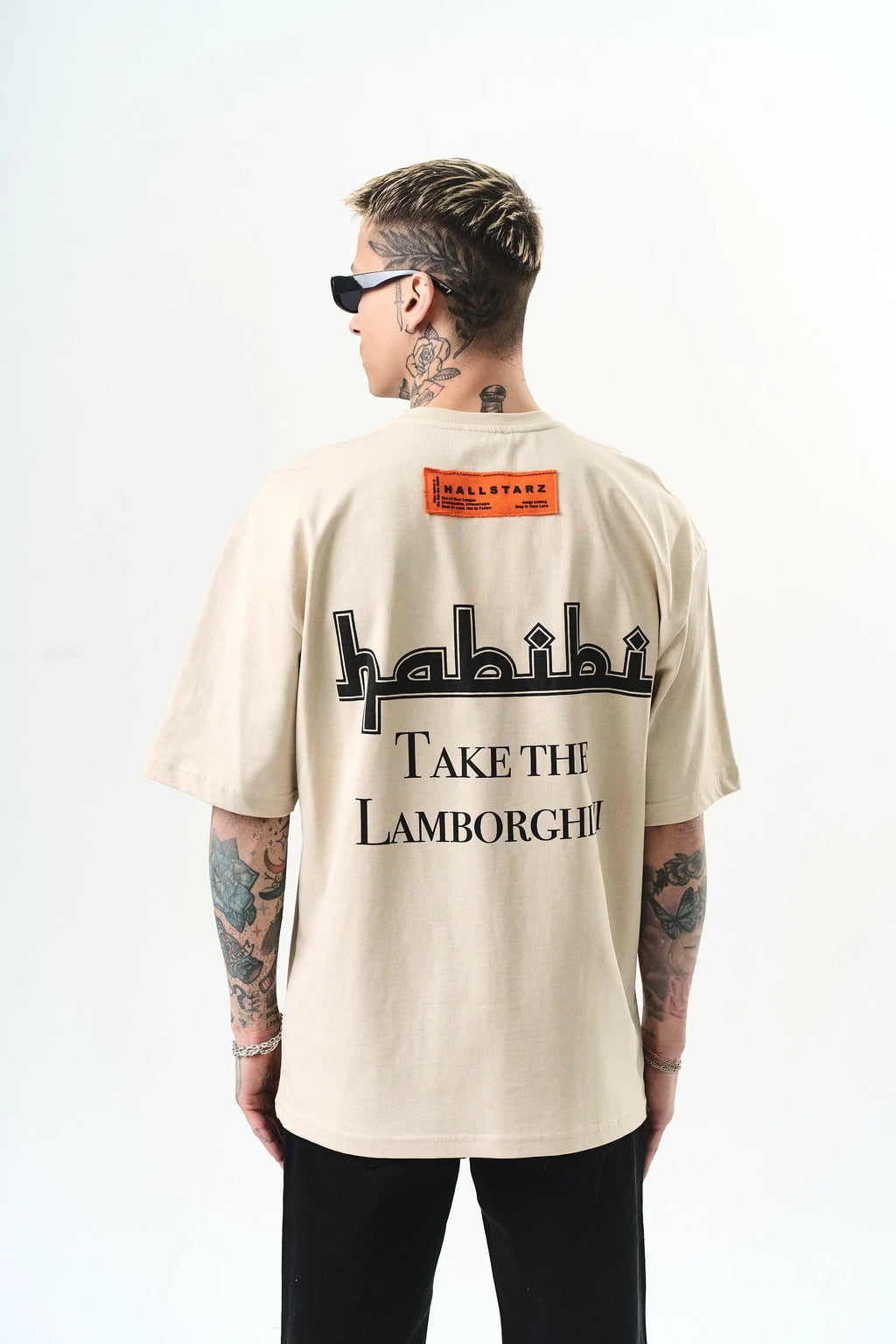 Tee Shirt Lambo Beige bonhomme