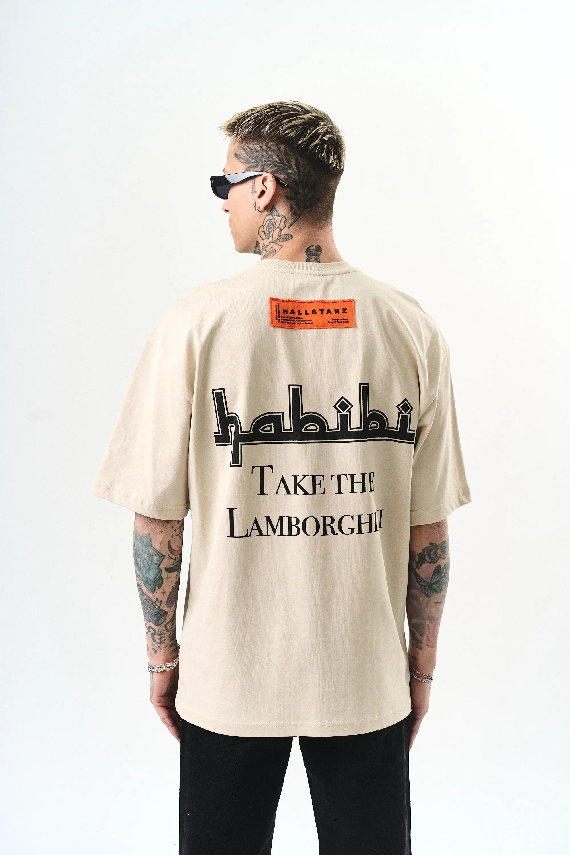 Tee Shirt Lambo Beige bonhomme