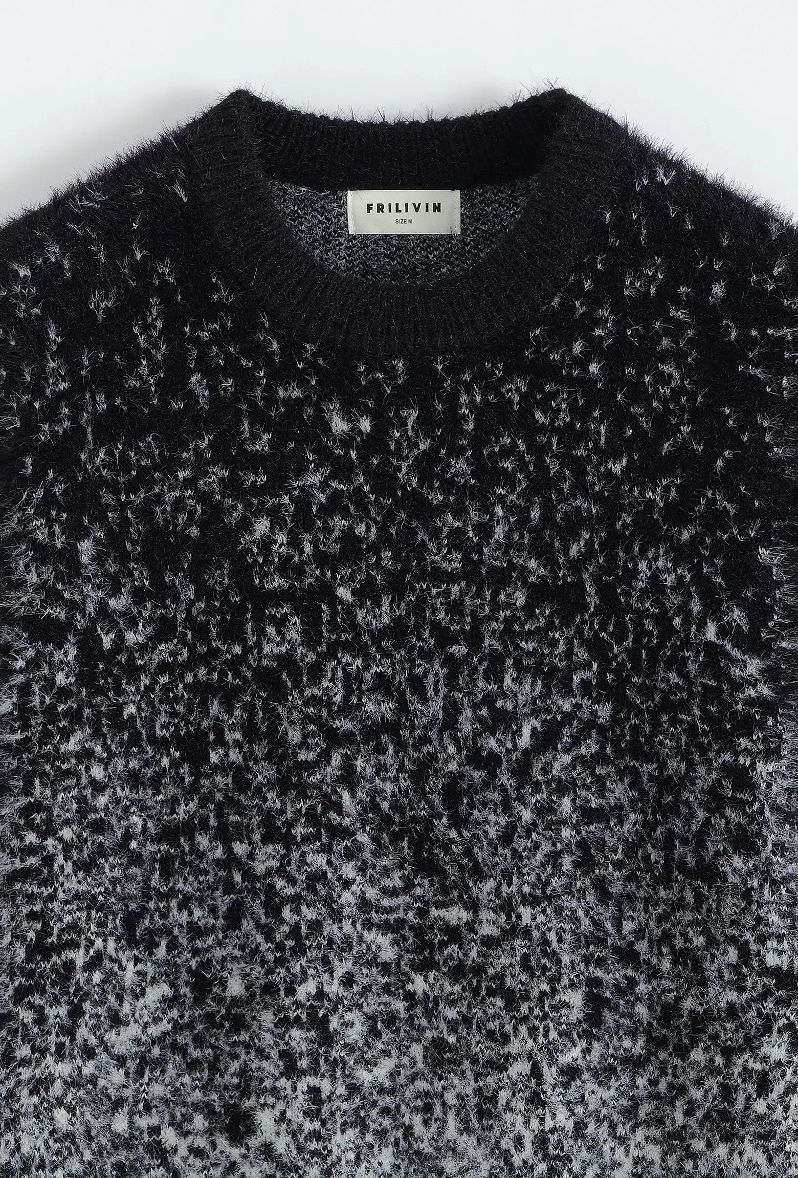 Pull dégradé Frilivin – Coupe droite bonhomme