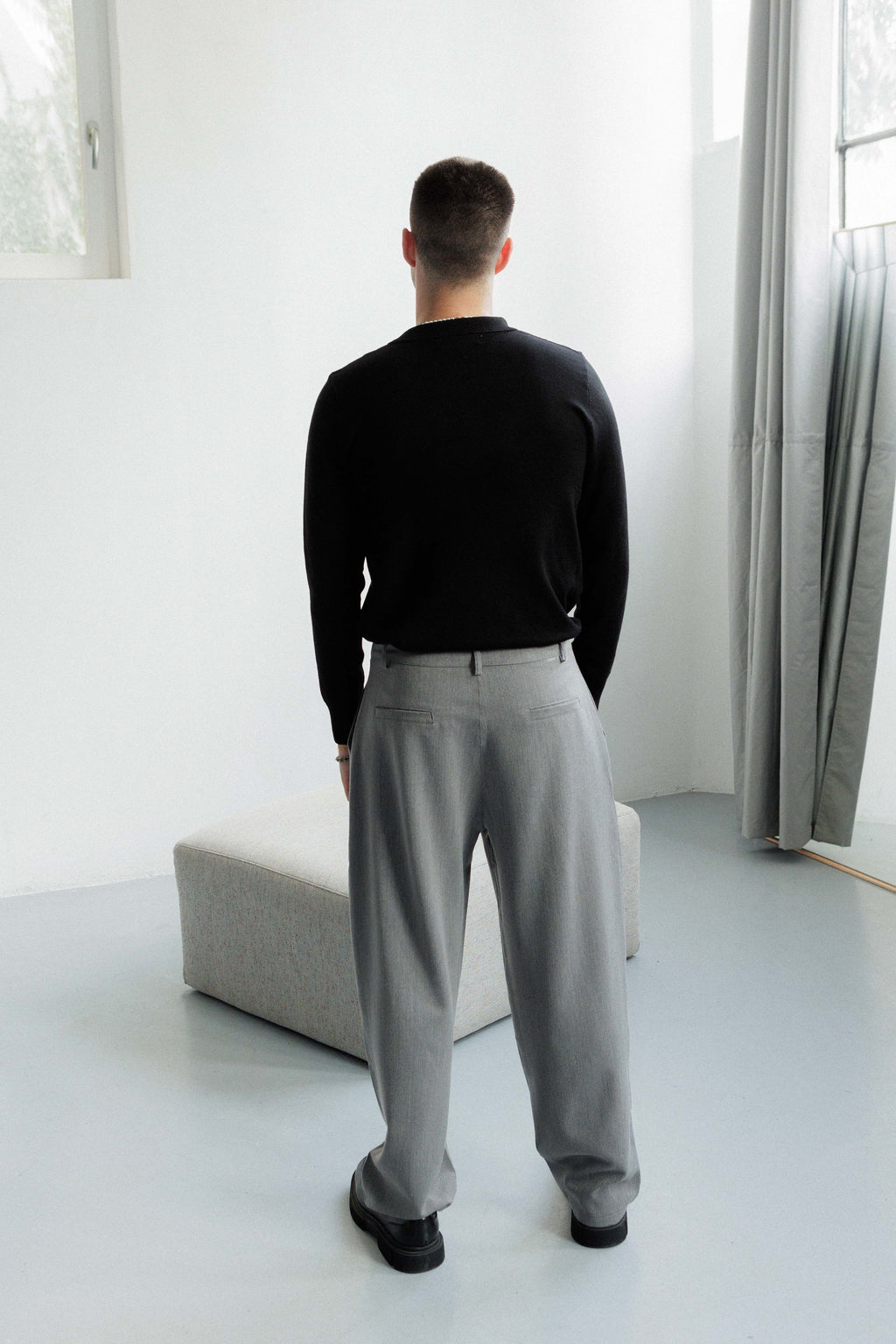 Pantalon Homme Coupe Large BAJET à Pinces