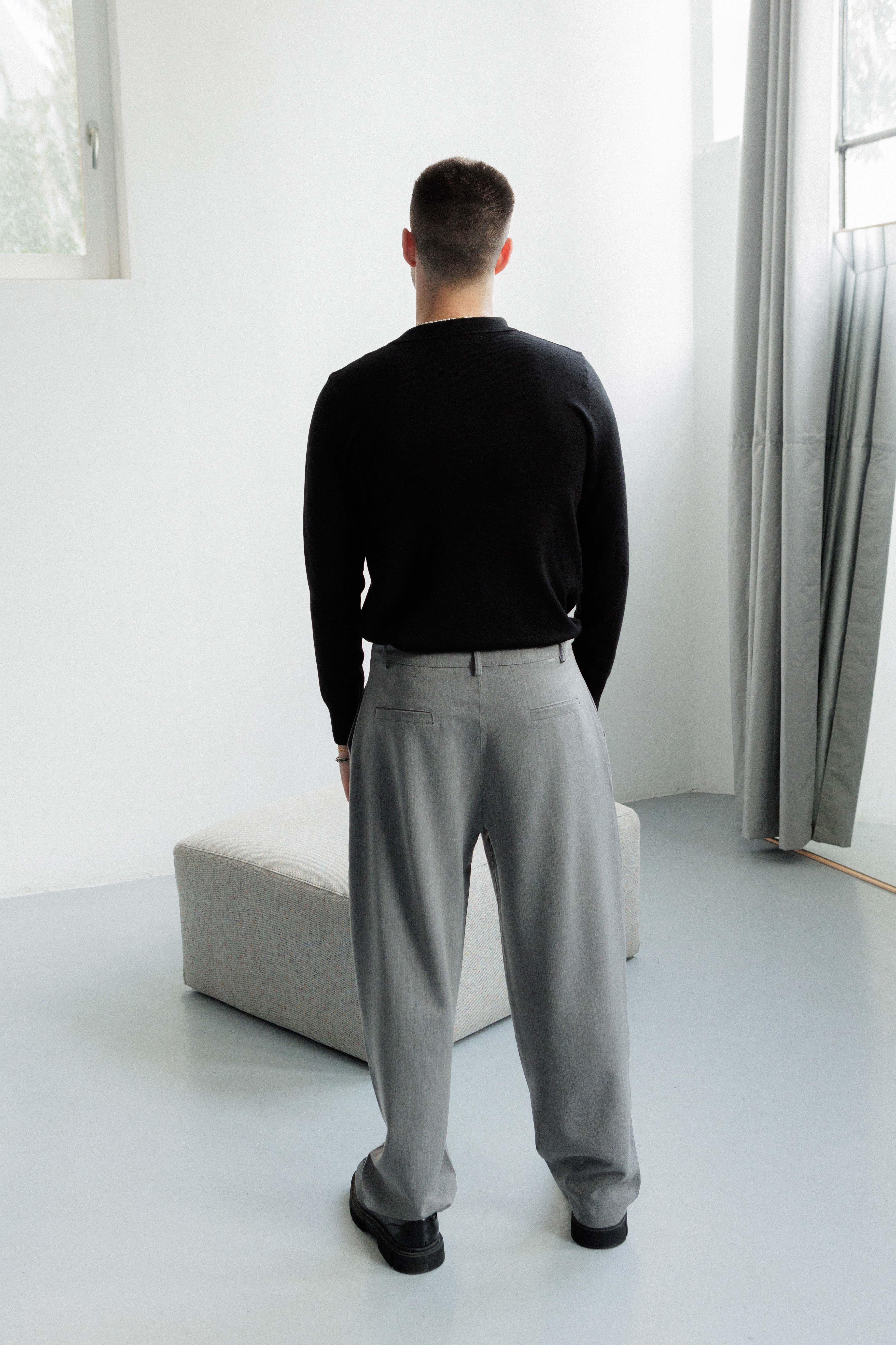 Pantalon Homme Coupe Large BAJET à Pinces