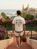Ensemble Homme chemise short “Monaco Tennis” Esprit Riviera bonhomme