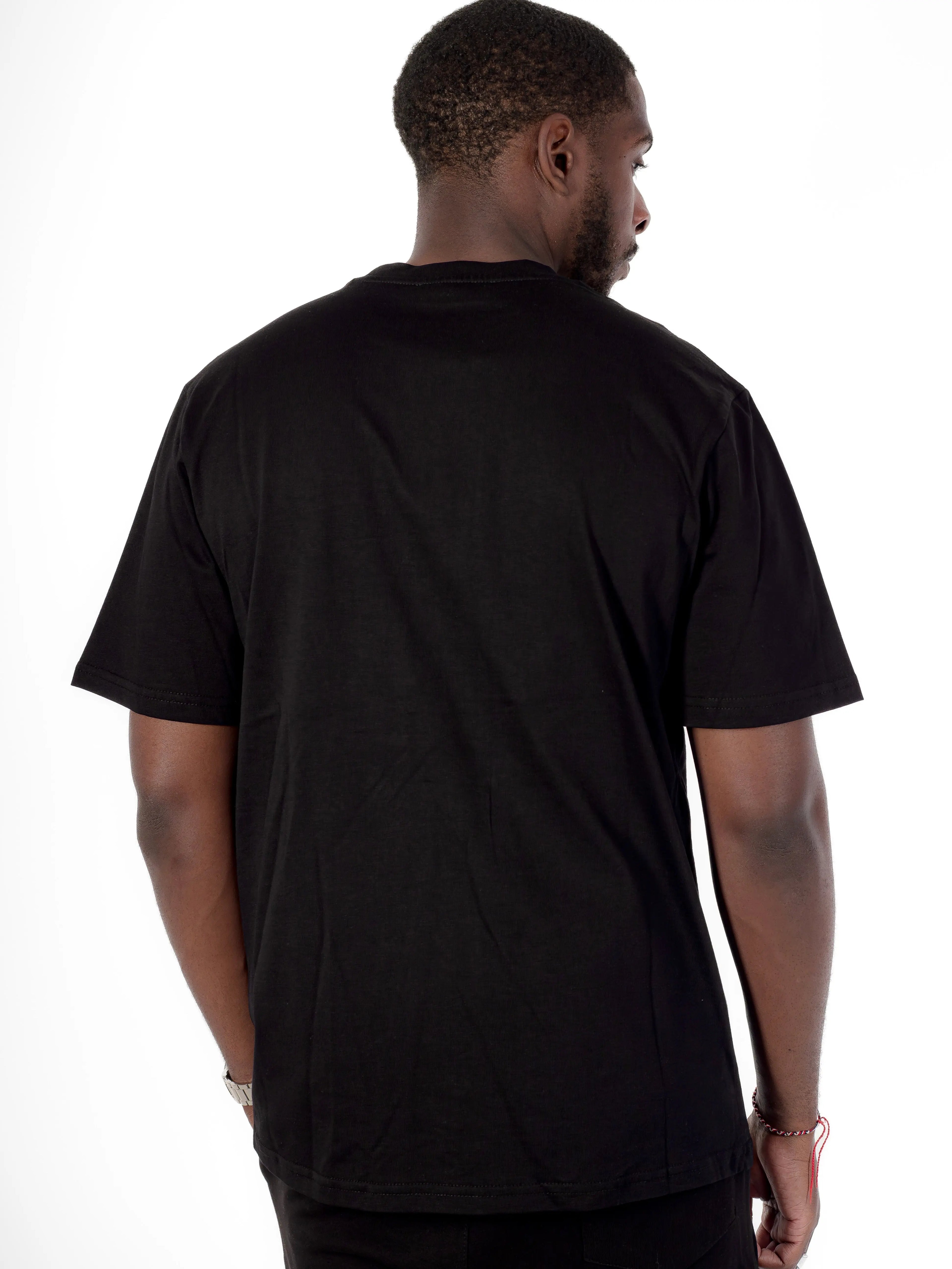 Tee Shirt tour eiffel étoile Noir - bonhomme