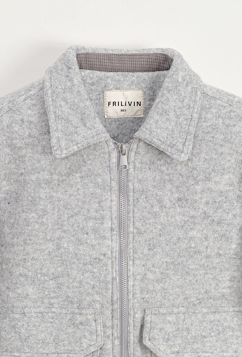 Ensemble Homme Gris – Veste Zippée & Pantalon bonhomme