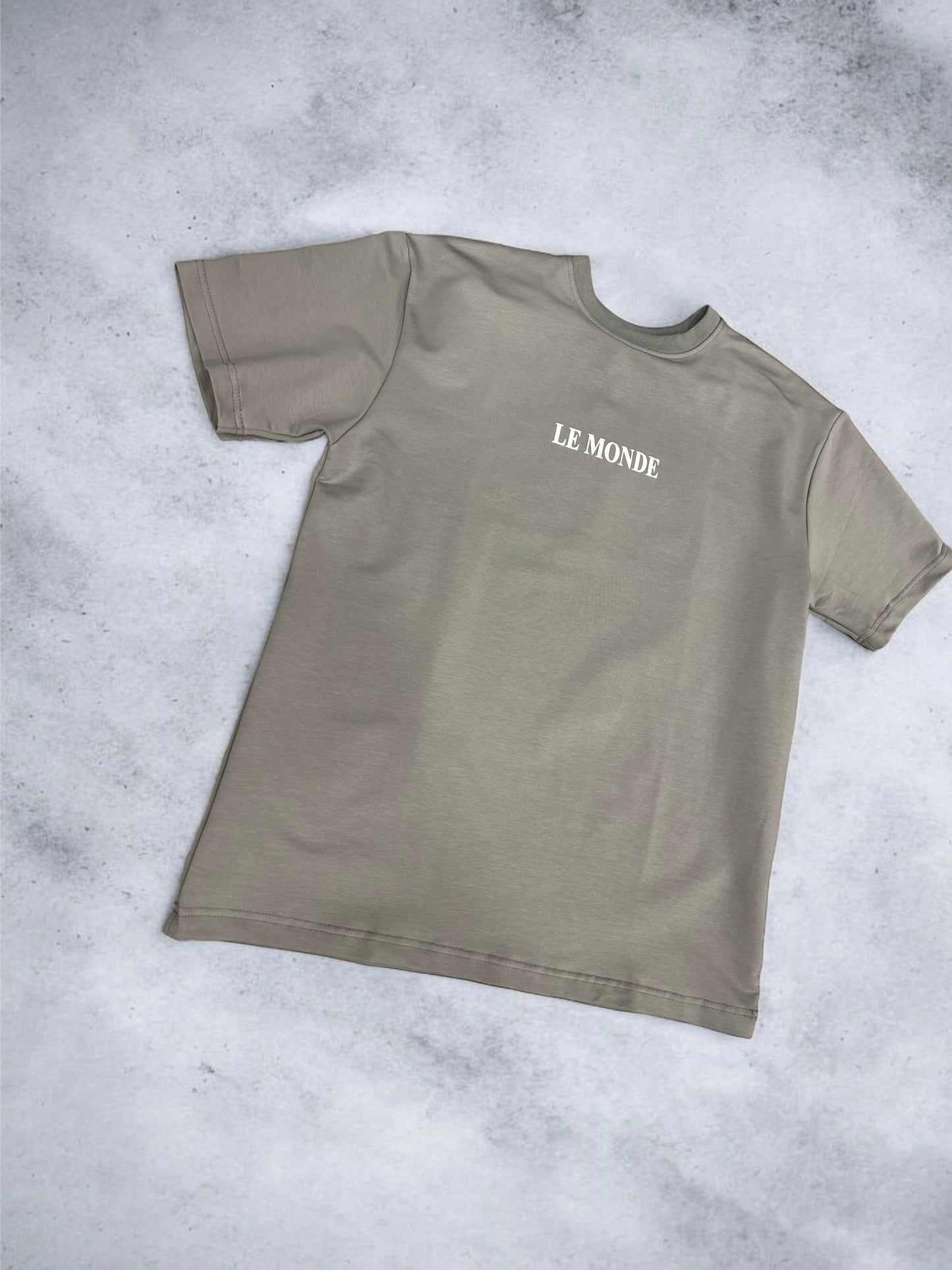 Tee Shirt Le Monde Gris