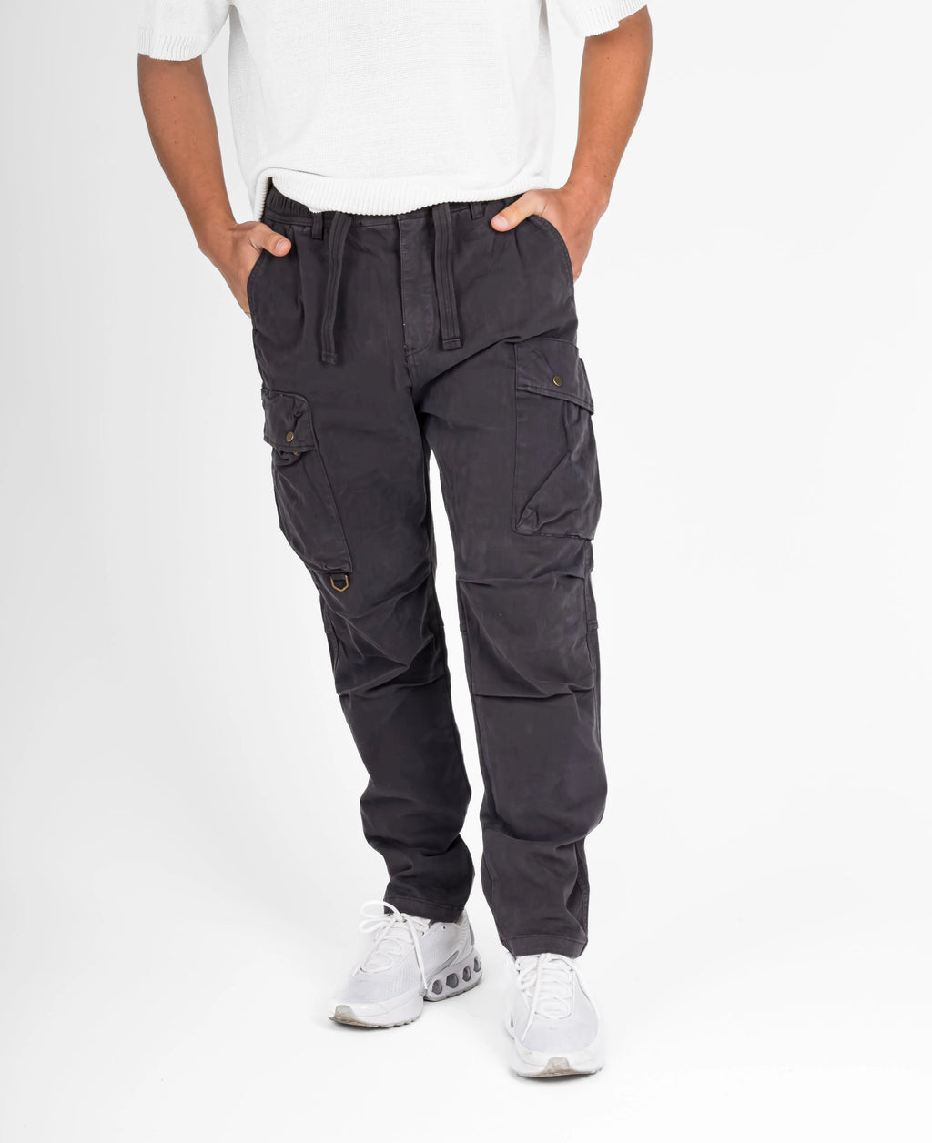 Pantalon Cargo Homme Multi-Poches – Coupe Street Ajustée bonhomme