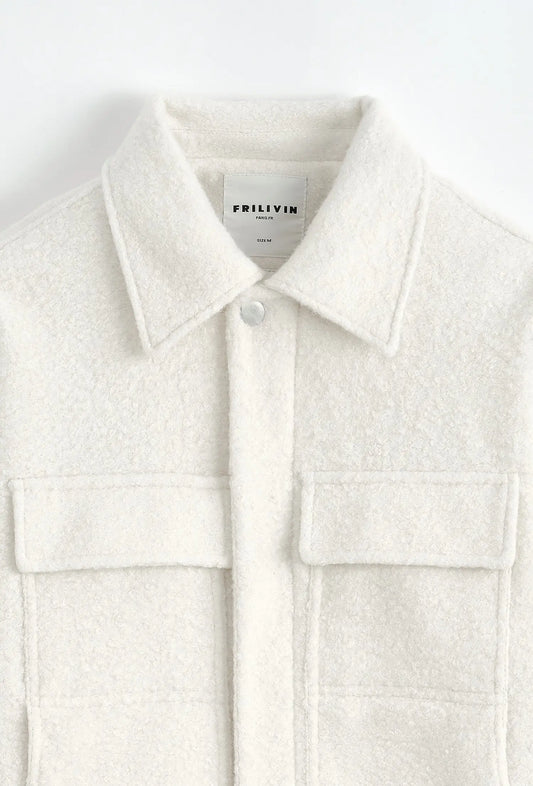 Surchemise Blanche Homme – Style Minimal & Moderne bonhomme