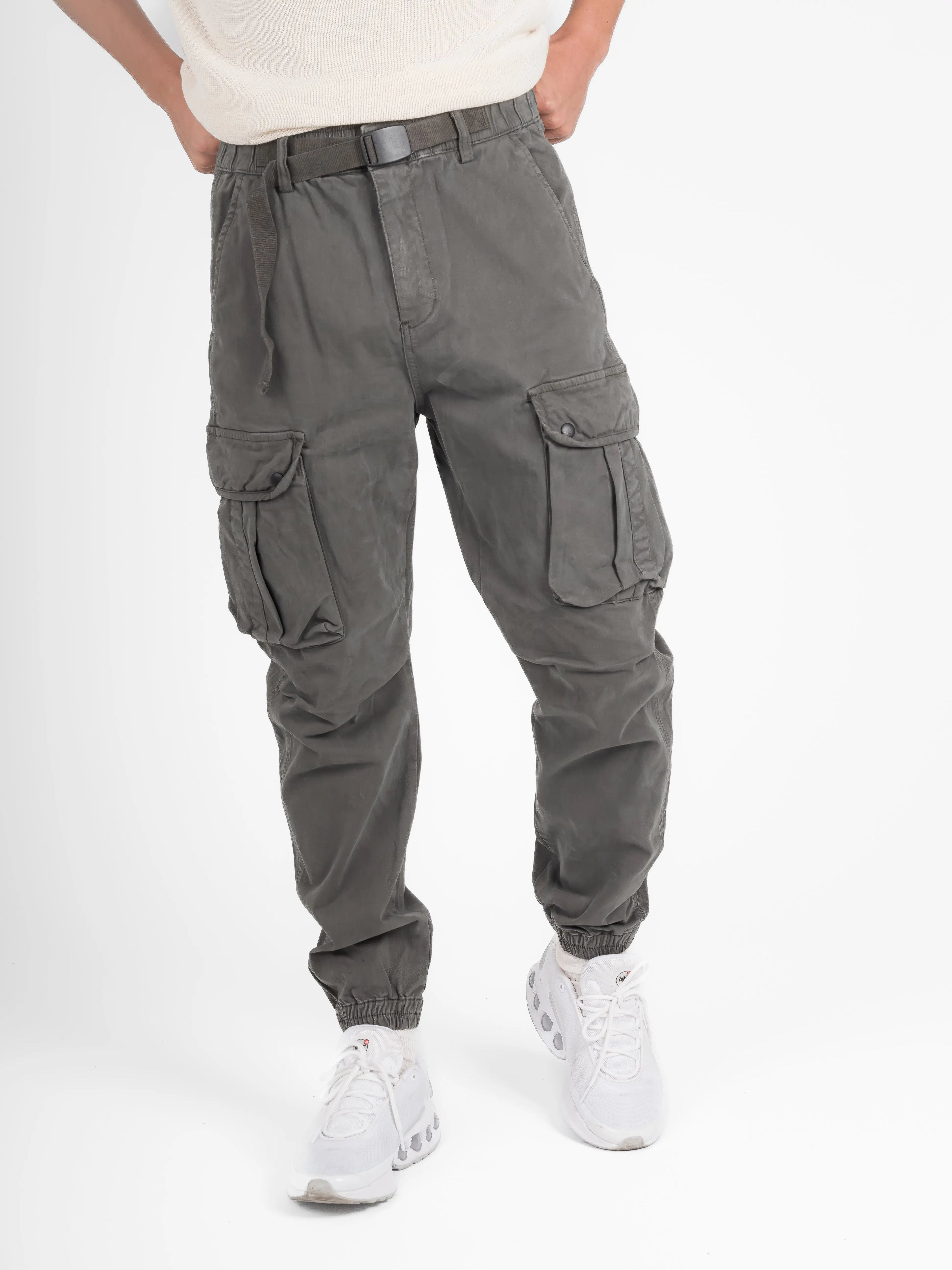 Pantalon Cargo Homme Multi-Poches – Coupe Street Ajustée bonhomme