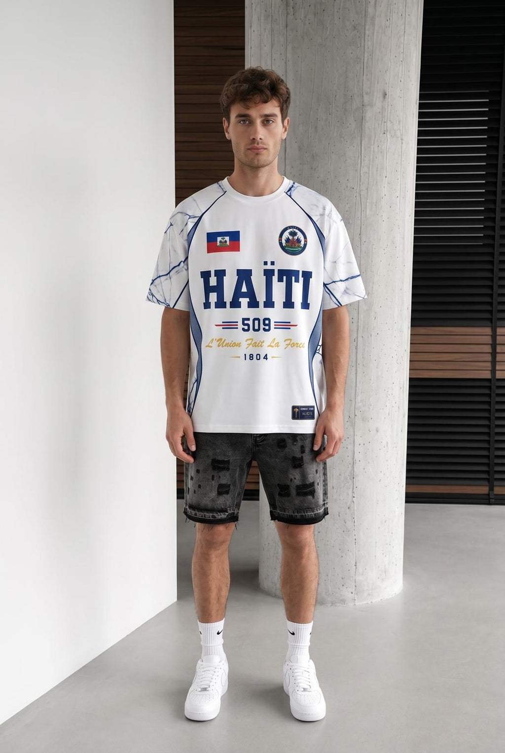 T-shirt imprimé homme Haiti 509