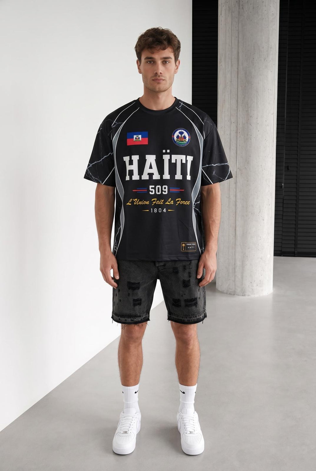 T-shirt imprimé homme Haiti 509