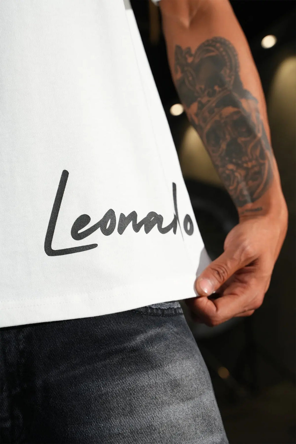 Tee-shirt Joconde Blanc - bonhomme