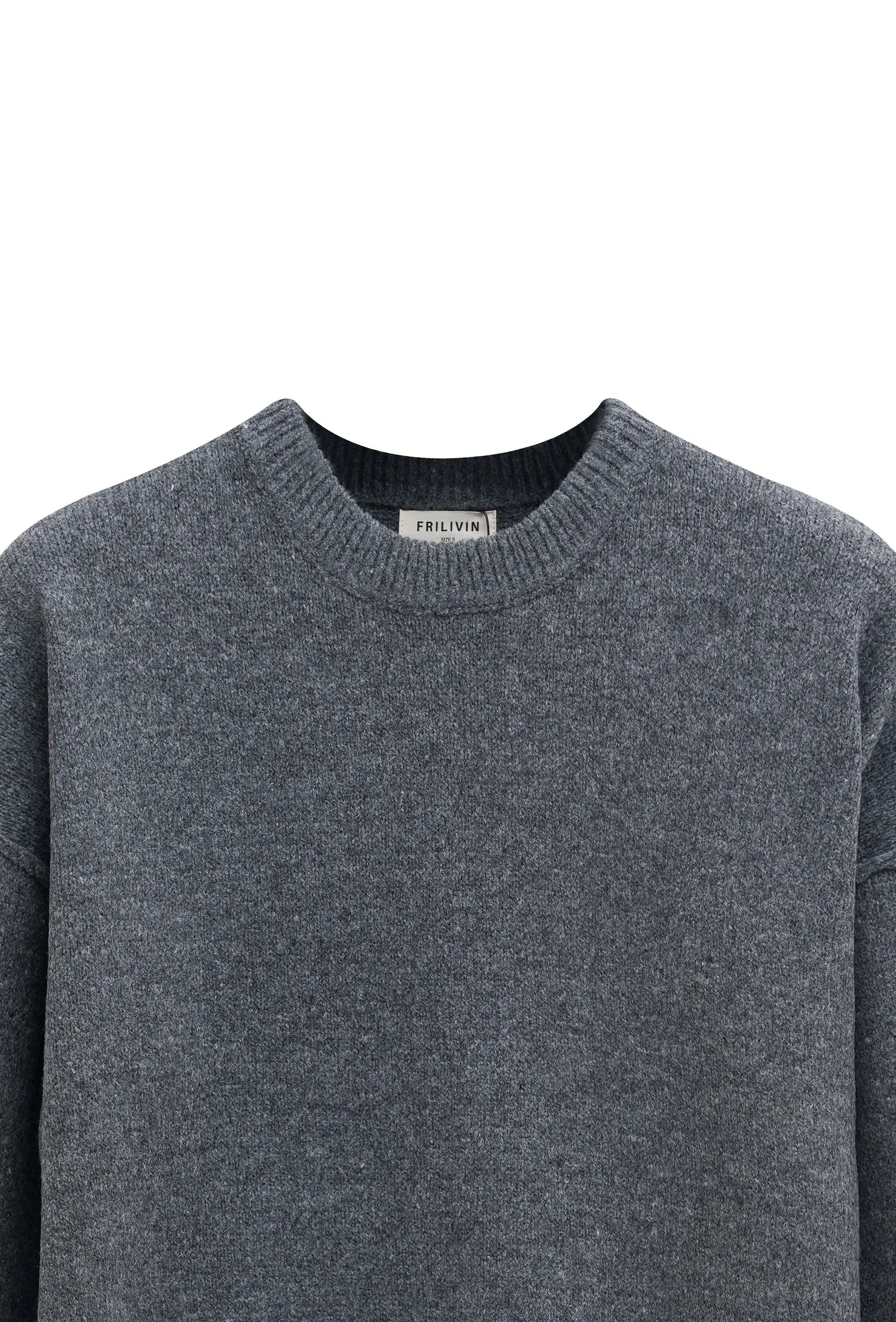 Pull Homme Gris bonhomme