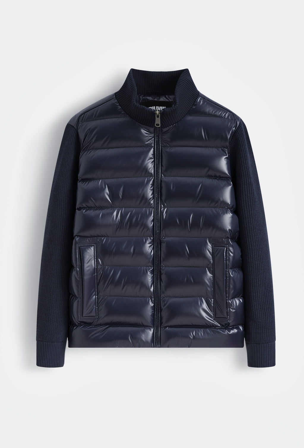 Veste Bi-Matière Homme Brillante