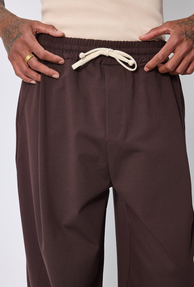 Pantalon Homme Coupe Ample à Taille Élastique
