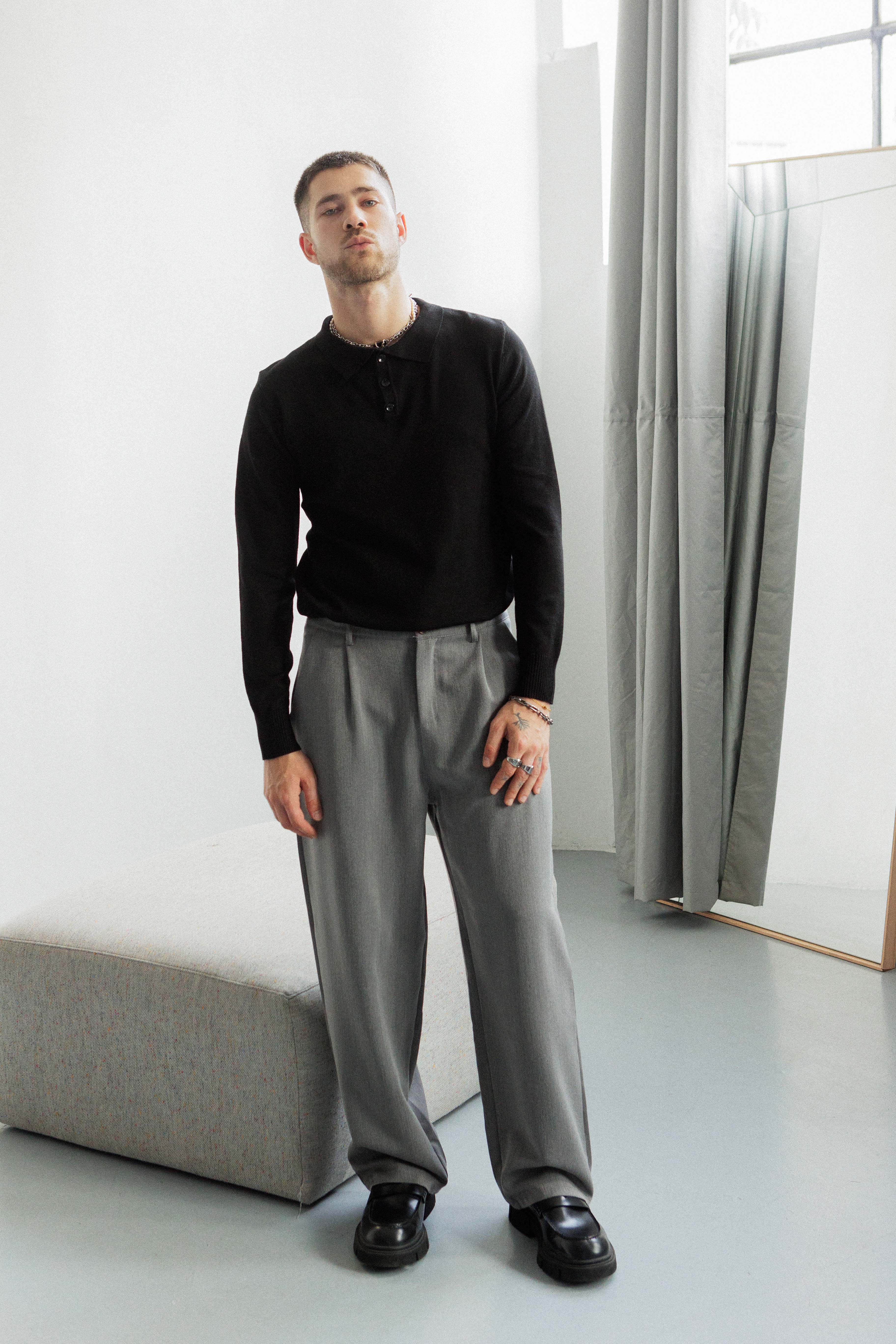 Pantalon Homme Coupe Large BAJET à Pinces