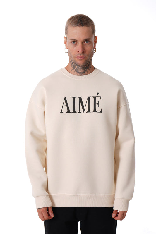 Sweat Creme Aimé