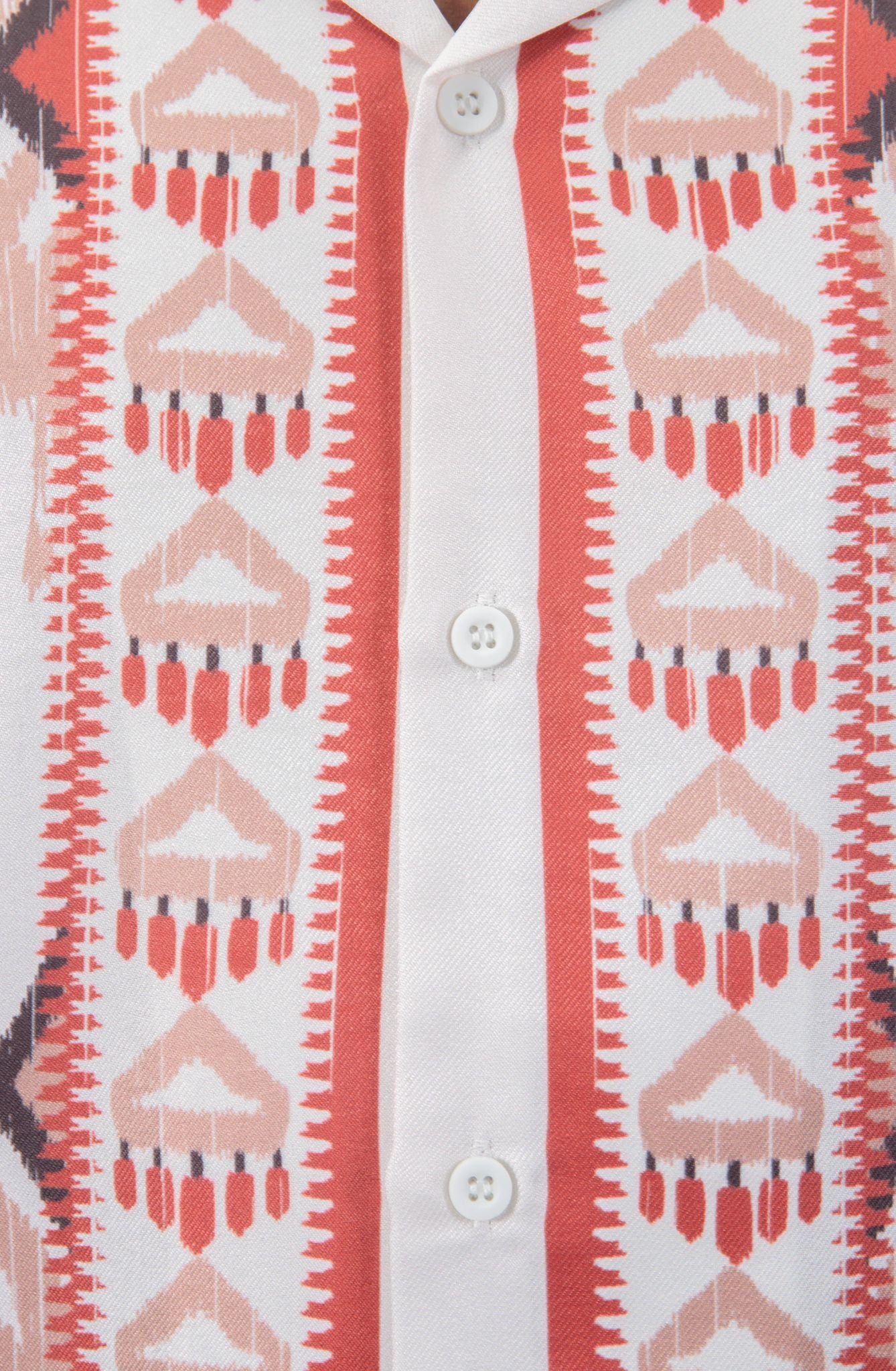 chemise imprimée aztec