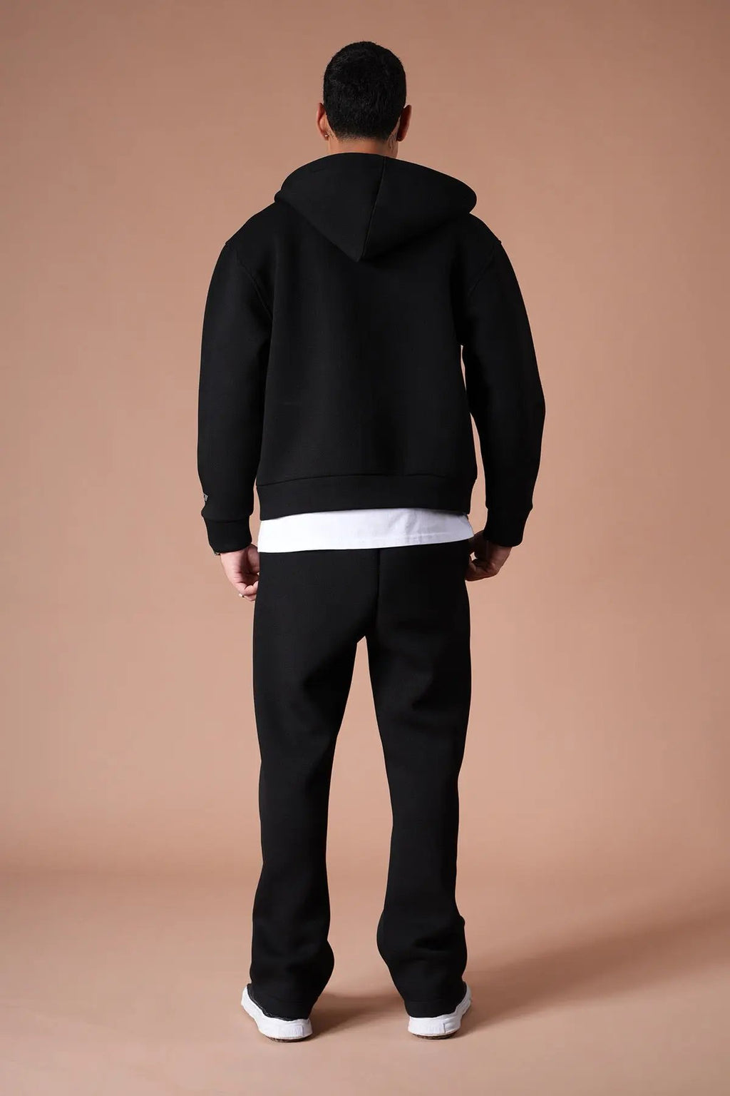 Ensemble jogging Noir zippé – IKAO Paris bonhomme