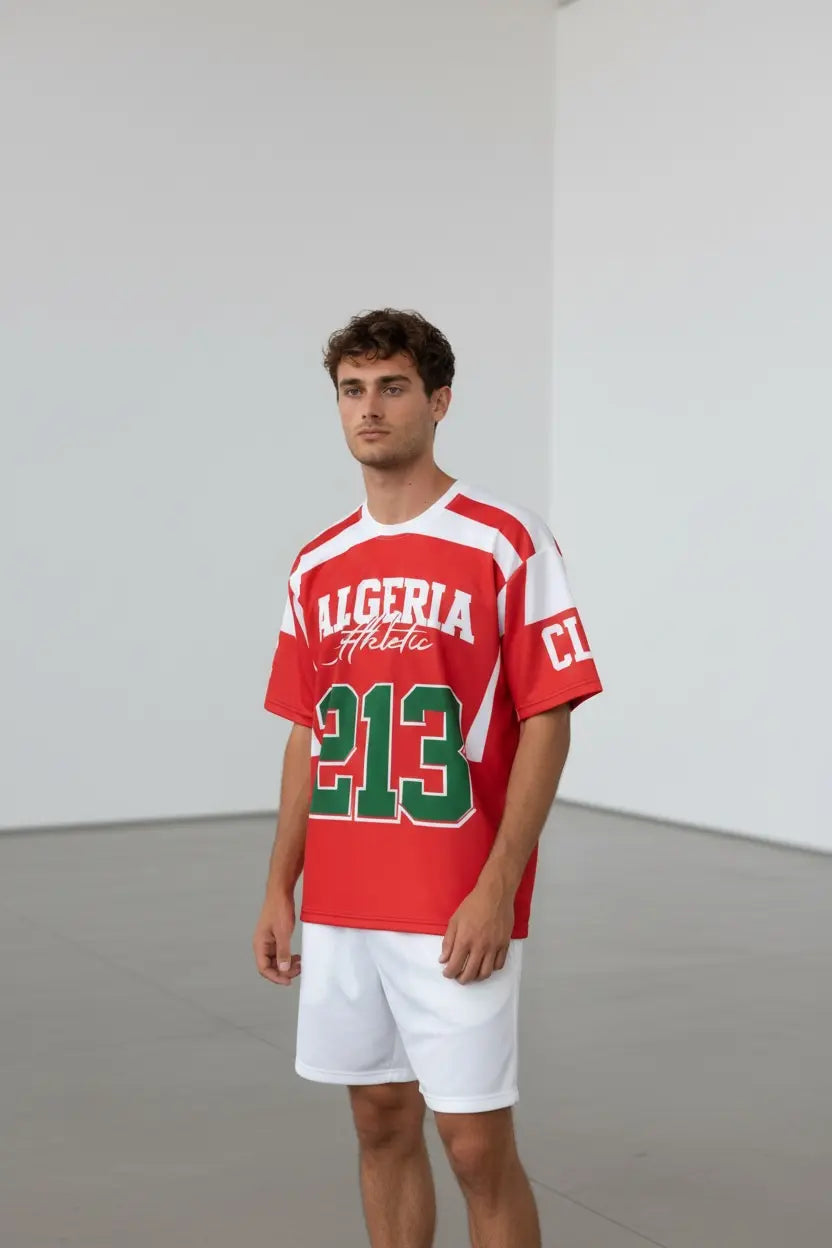 T-shirt Homme Néoprene Algeria Athletic 213 – édition sport street bonhomme