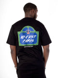 Tee Shirt Ici c'est Paris Noir - bonhomme