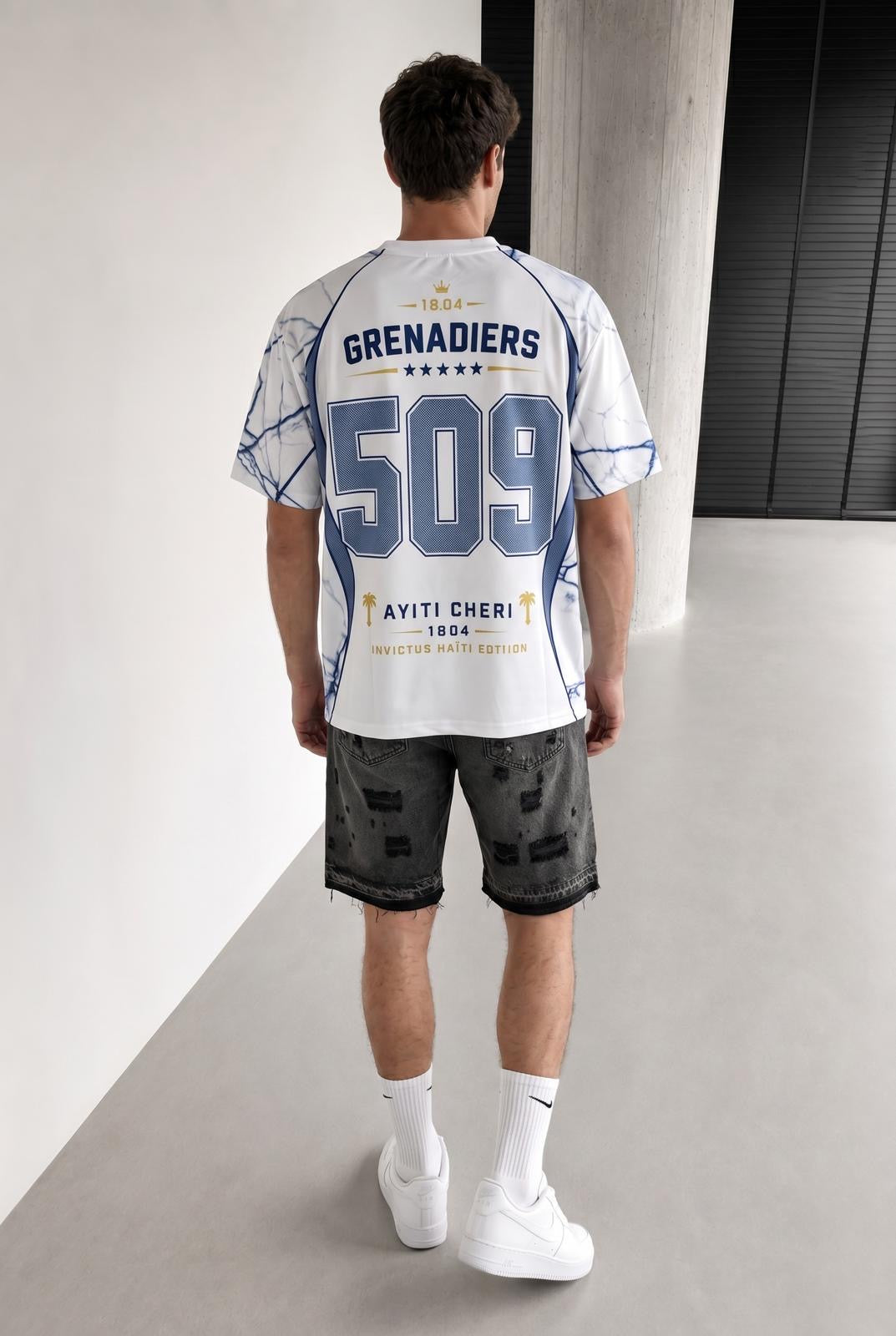 T-shirt imprimé homme Haiti 509