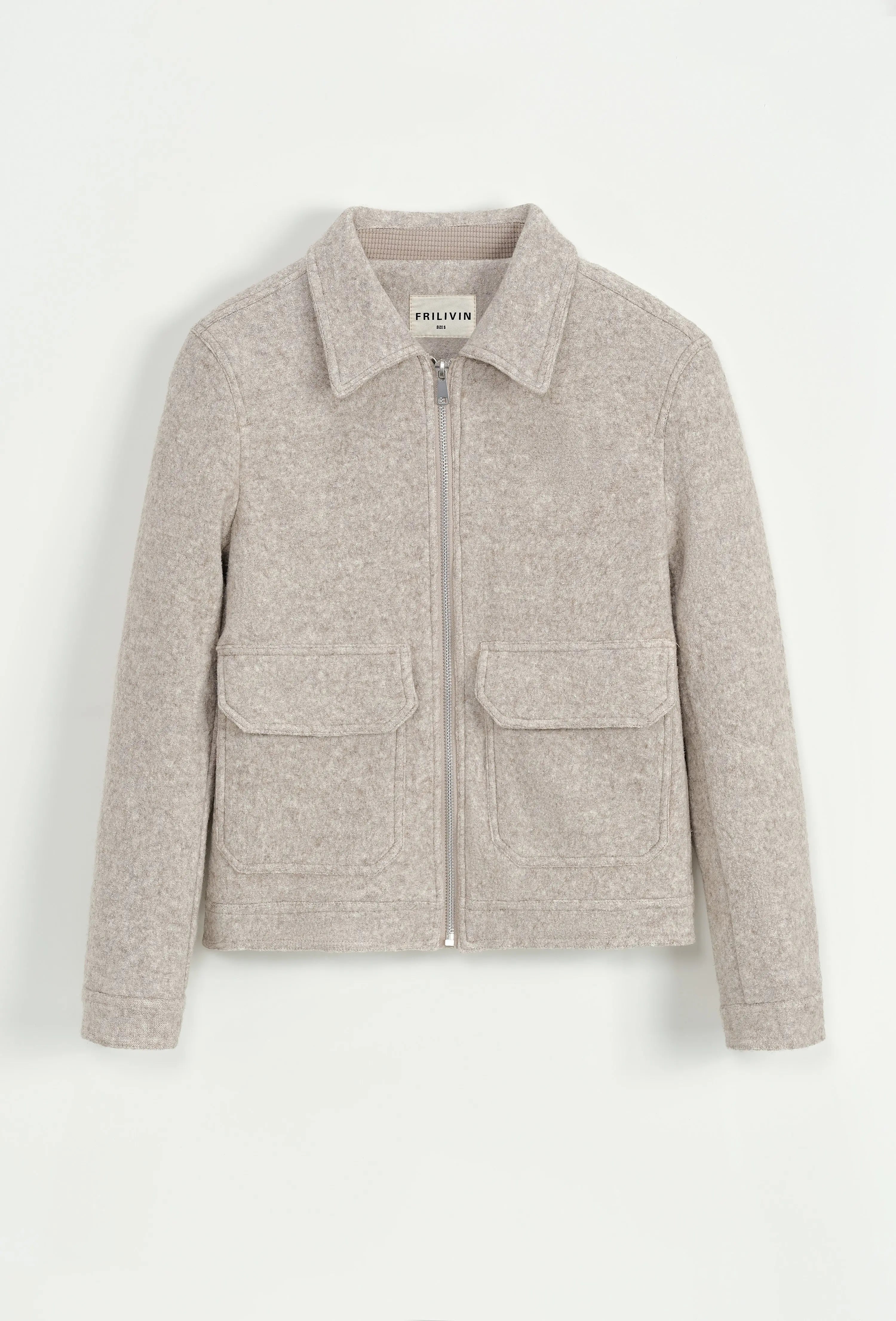 Ensemble Homme Beige – Veste Zippée & Pantalon Ajustable bonhomme