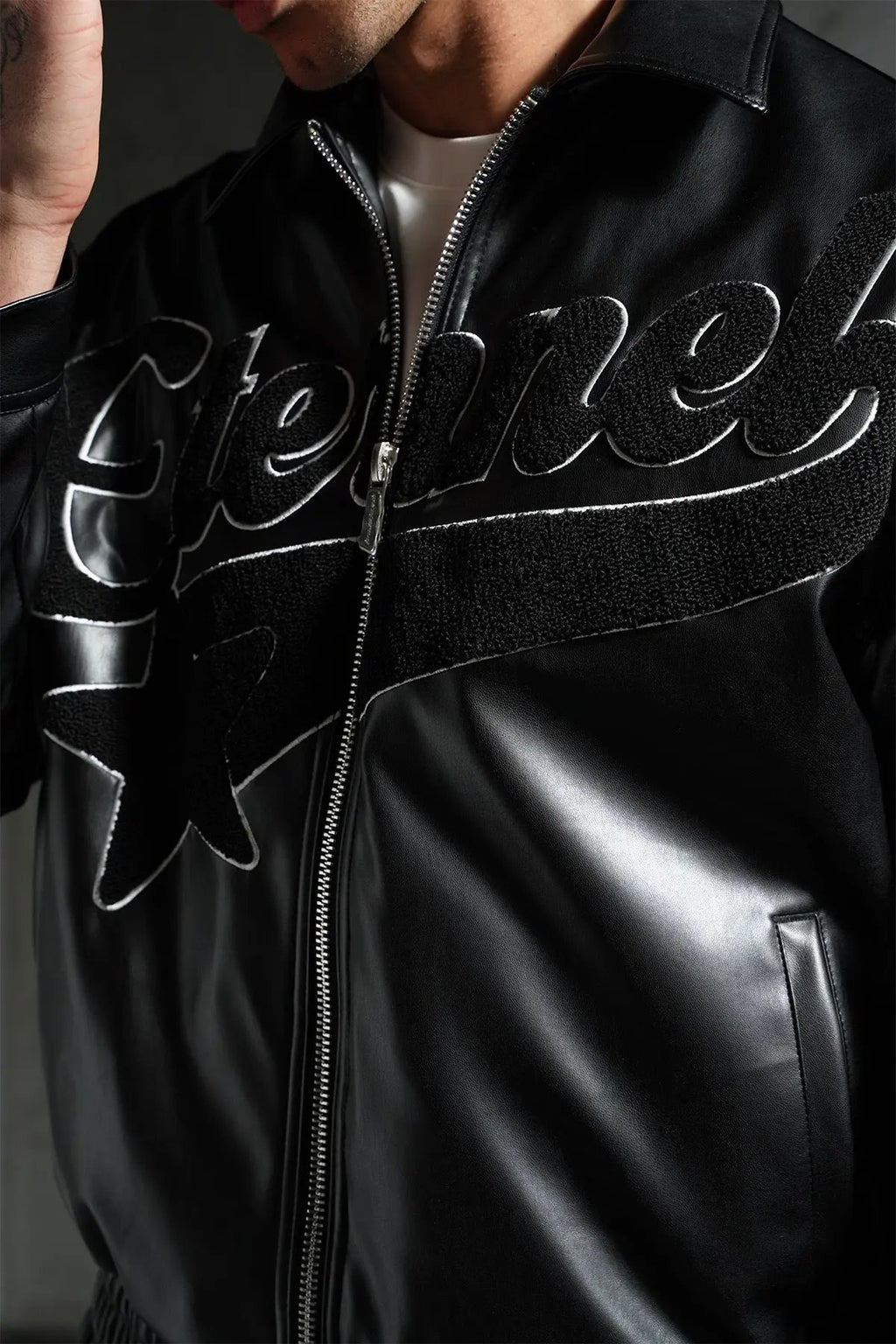 Veste Noire Ikao Éternel Noir bonhomme