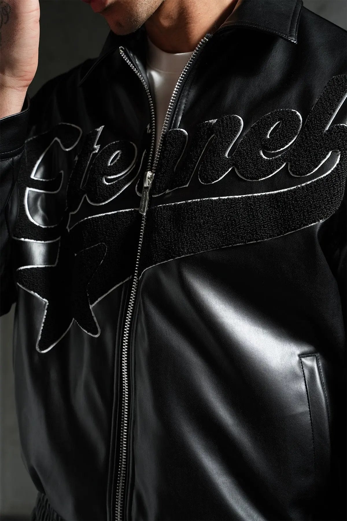 Veste Noire Ikao Éternel Noir bonhomme