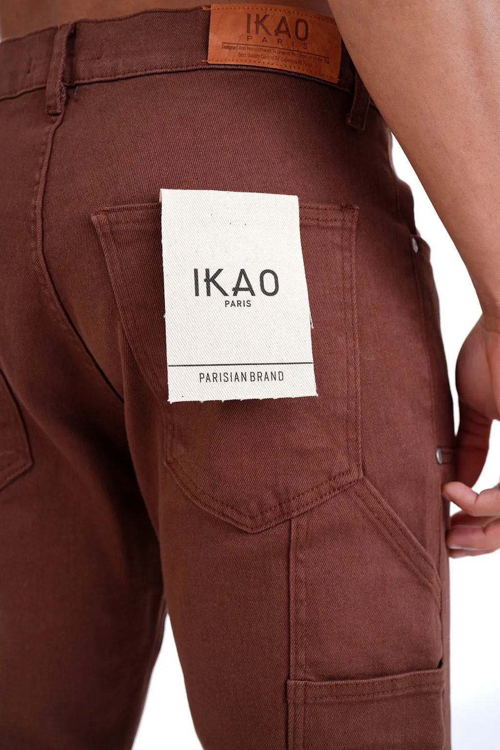 Jeans Carpenteur Bordeau Homme Coupe Flare bonhomme