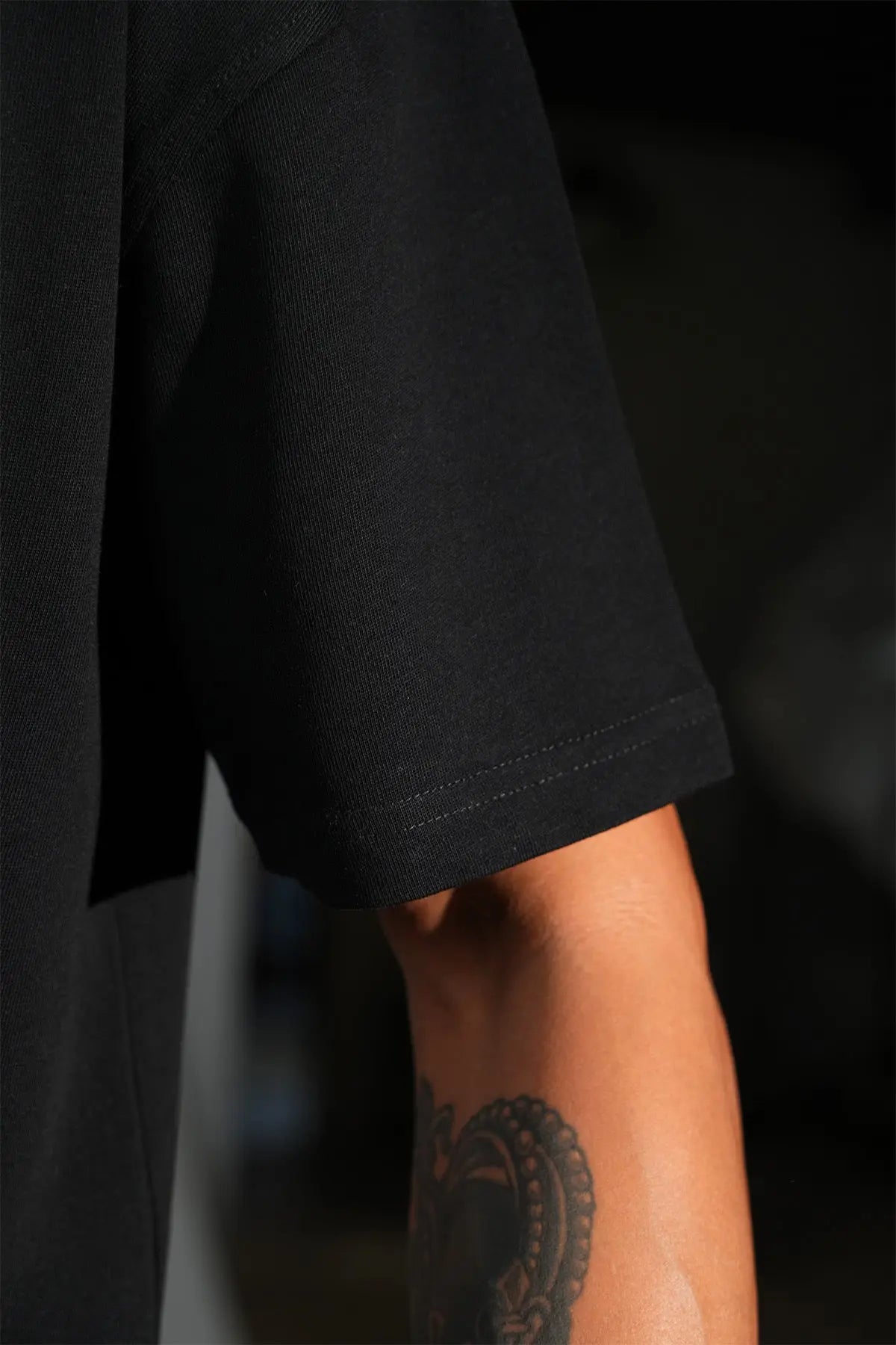 Tee-shirt Joconde Noir - bonhomme