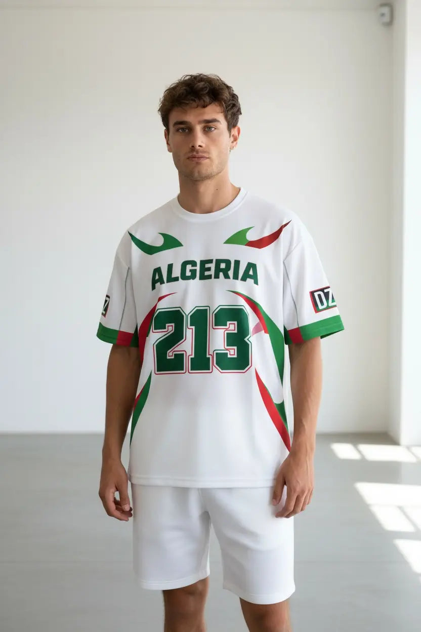 T-shirt Algeria 213 – Style sport street bonhomme