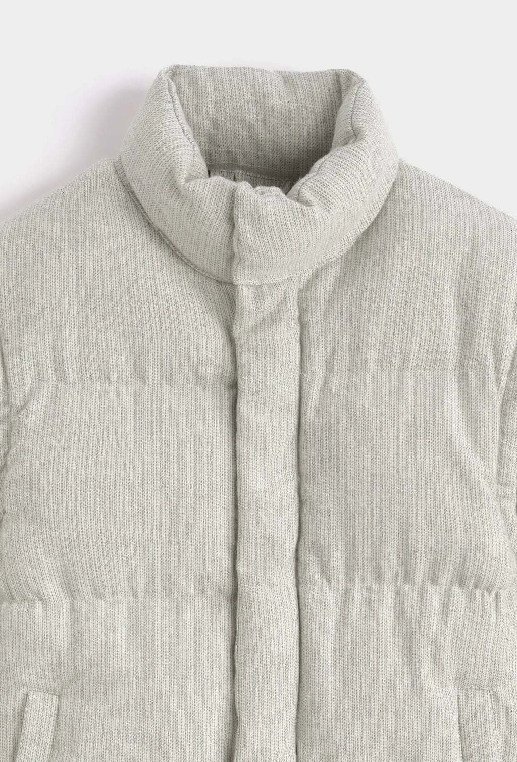 Doudoune Homme Grise Texturée – Style Urbain & Confort XXL bonhomme