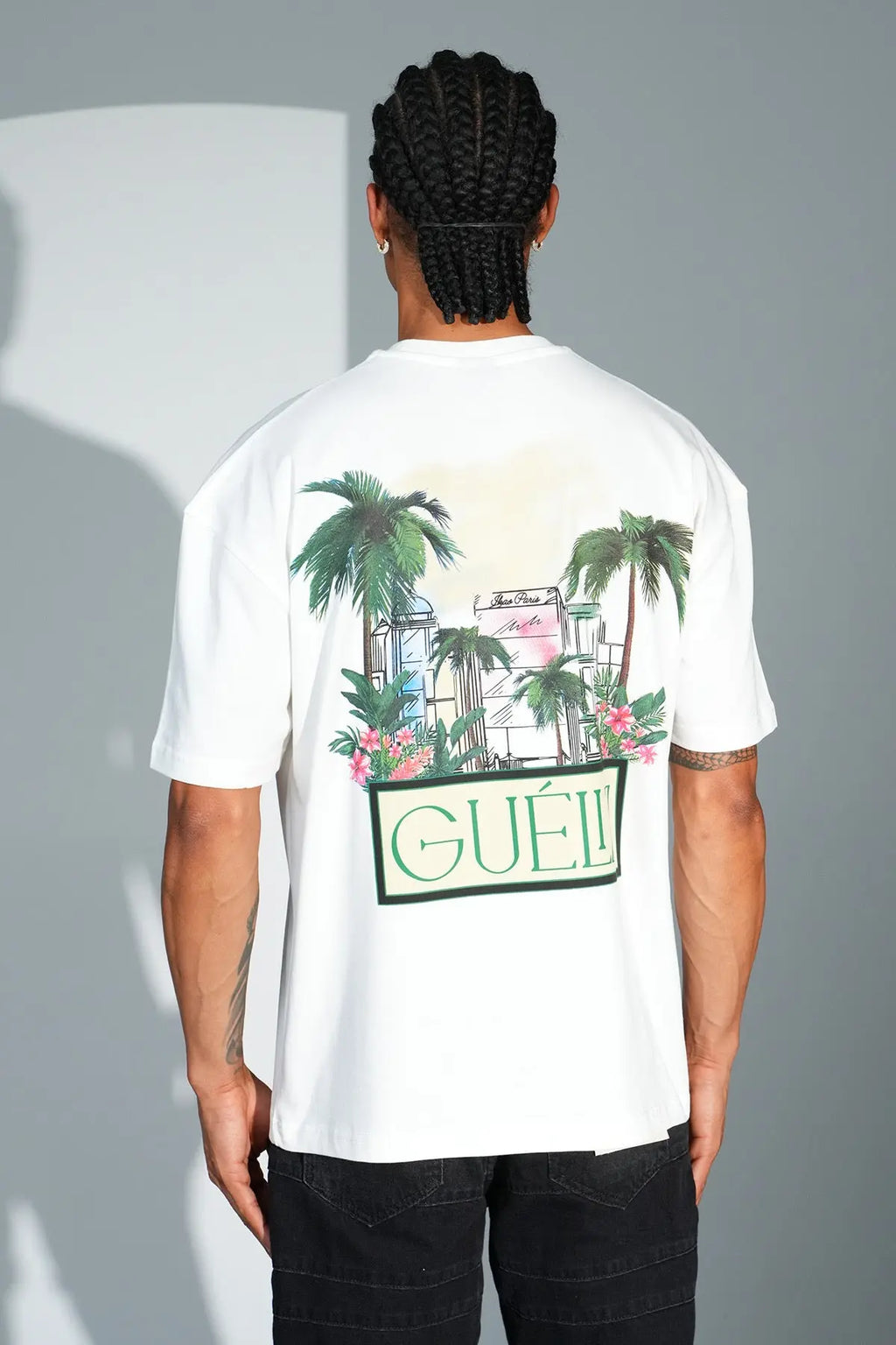 Tee Shirt Gueliz Blanc - bonhomme