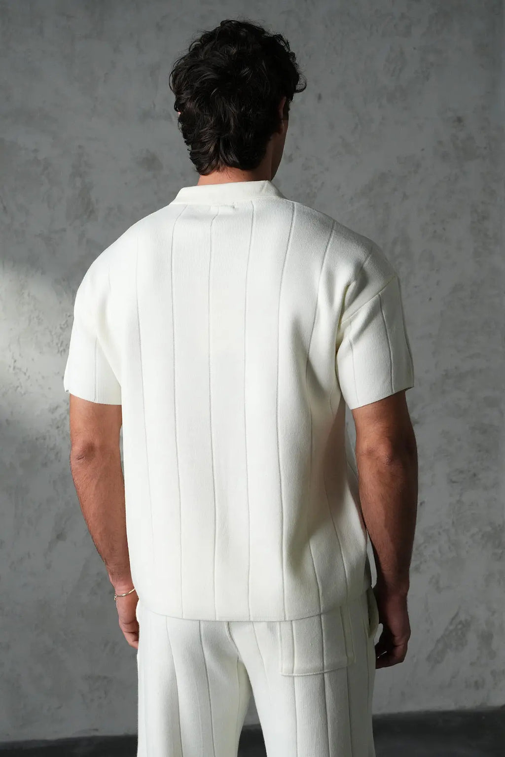 Ensemble Homme Premium Texture Verticale – Coupe Moderne & Confort Absolu bonhomme