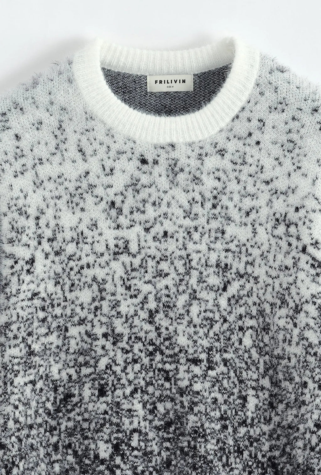 Pull dégradé Frilivin – Coupe droite bonhomme