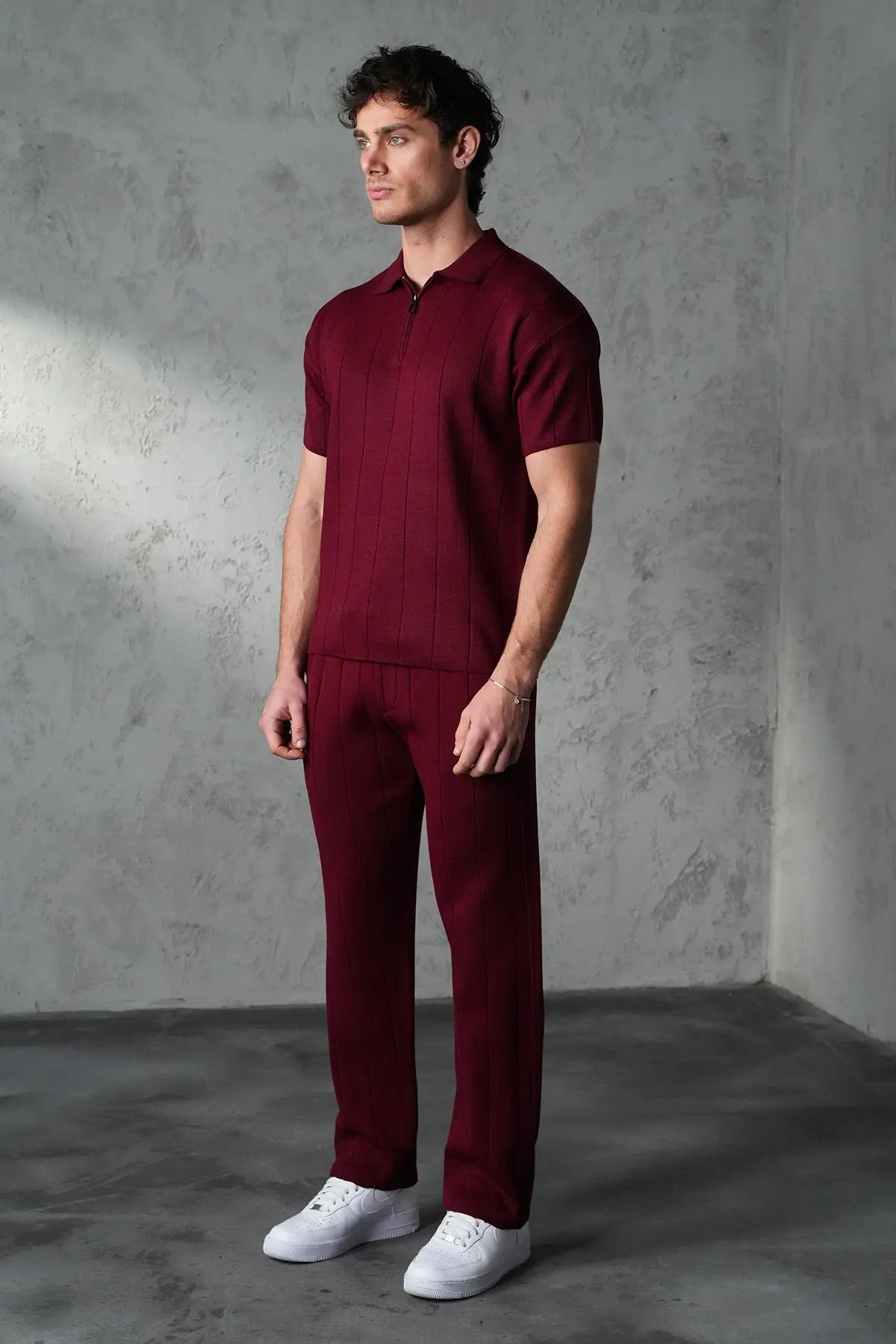 Ensemble Homme Premium Texture Verticale – Coupe Moderne & Confort Absolu bonhomme