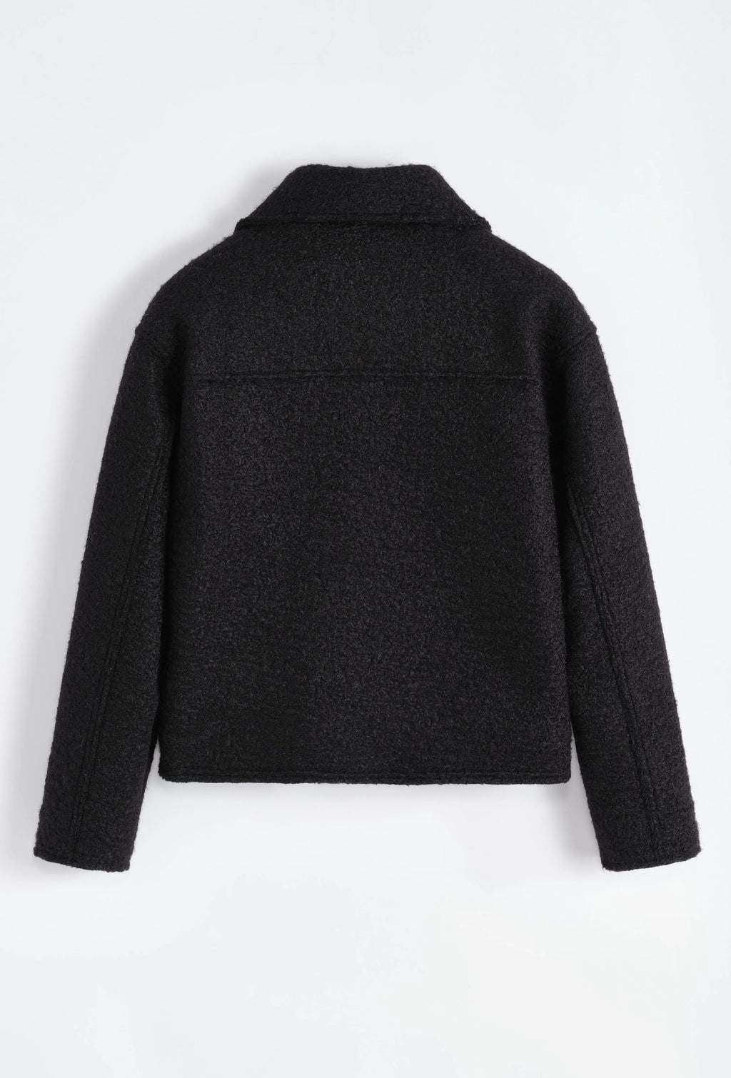 🧥 Veste Manteau Noir Homme – Style Streetwear Minimaliste bonhomme