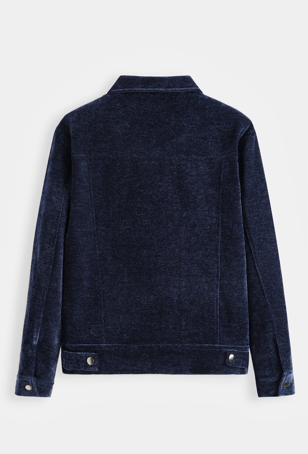 Veste Trucker Chenille Velour Homme