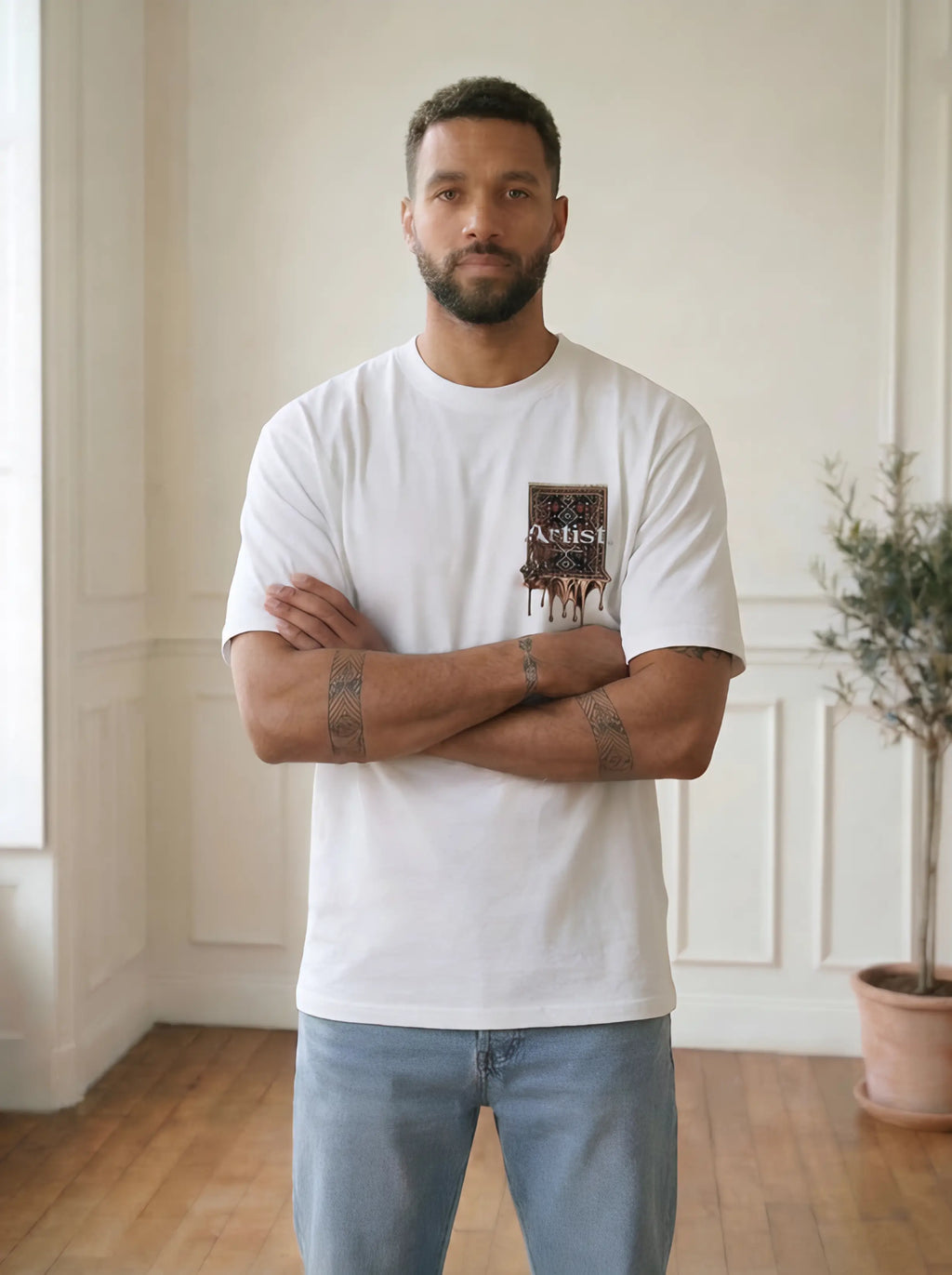 T-shirt Artist – Inspiration artisanale bonhomme