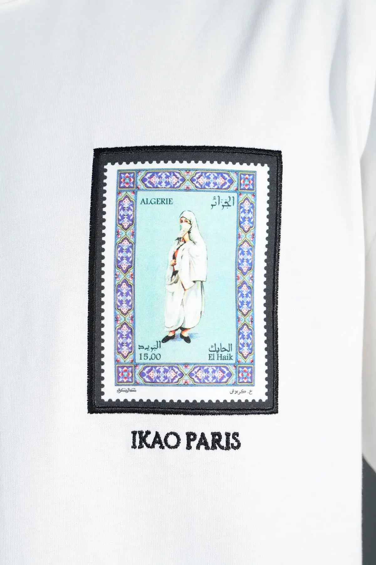 Tee Shirt El Haik Algeria blanc - bonhomme