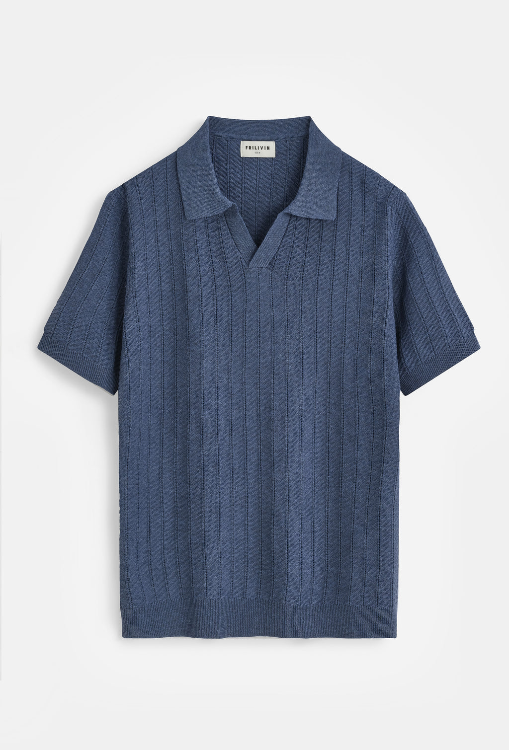 Polo en Maille Texturée Coupe Retravaillée & Allure Quiet Luxury