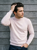 Pull homme col montant en maille – Bonhomme Boutique