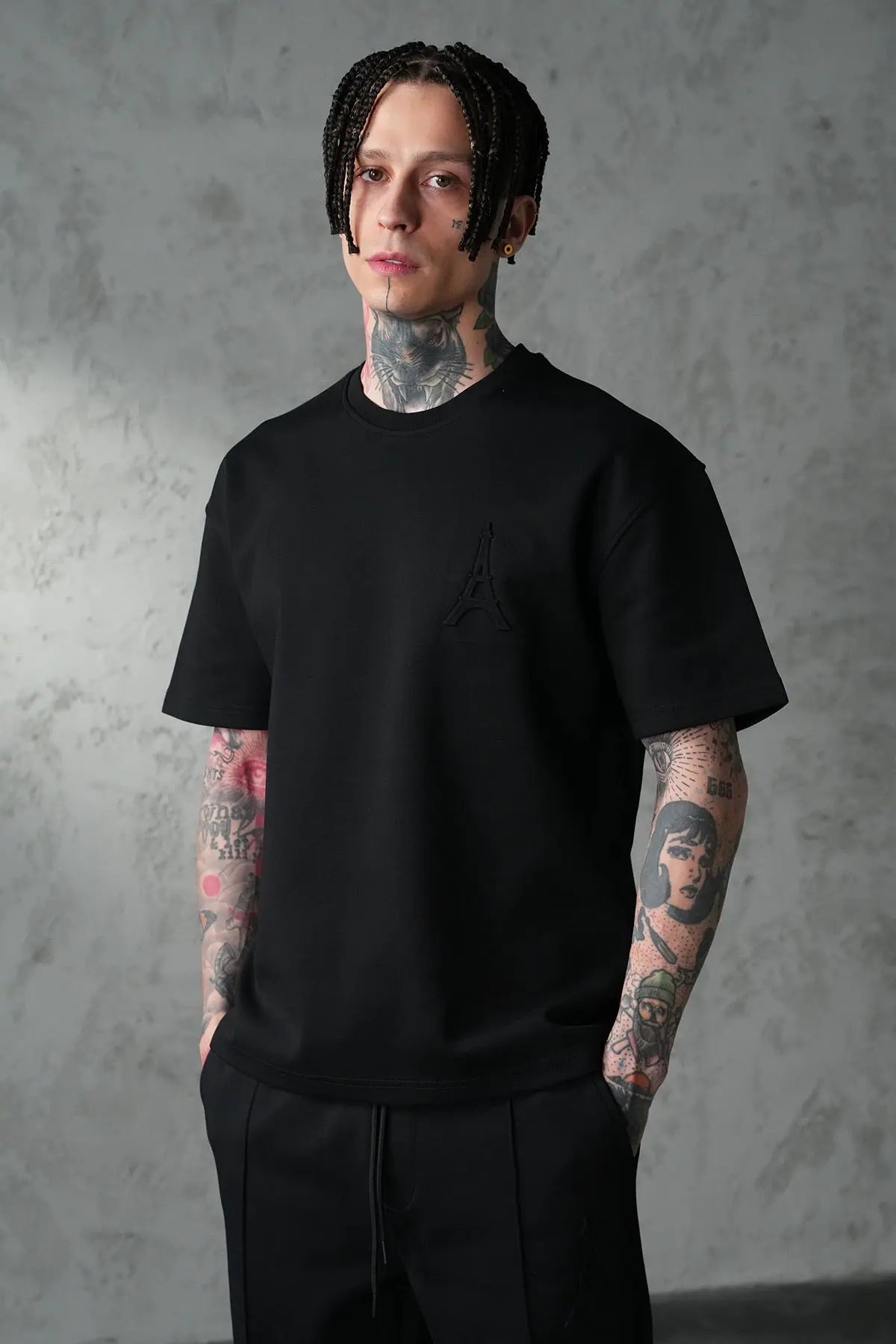 Ensemble Neoprene Homme Tour Eiffel Ikao bonhomme