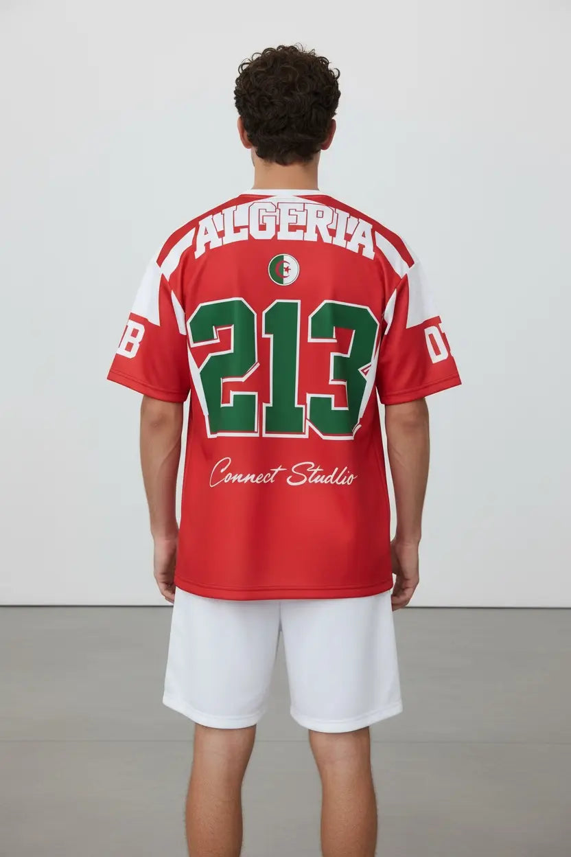 T-shirt Homme Néoprene Algeria Athletic 213 – édition sport street bonhomme