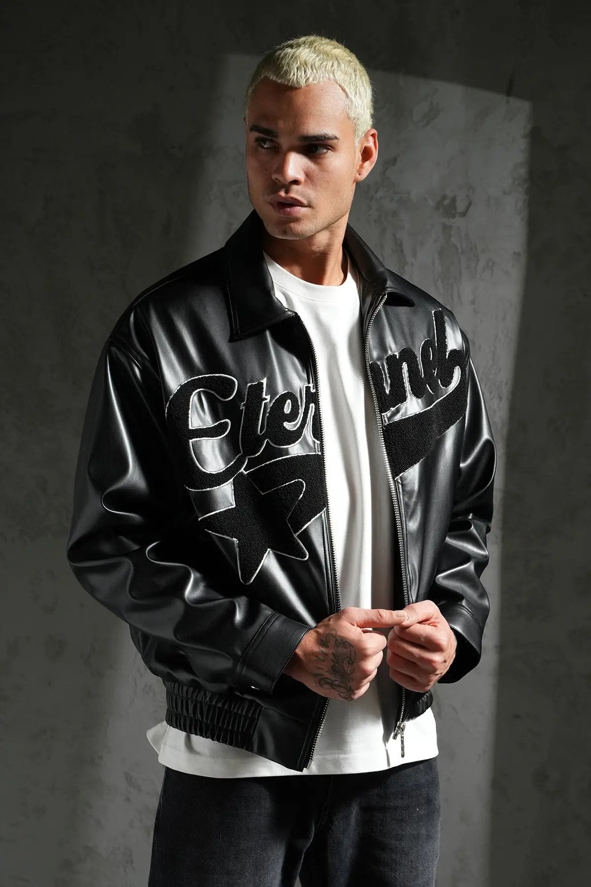 Veste Noire Ikao Éternel Noir bonhomme