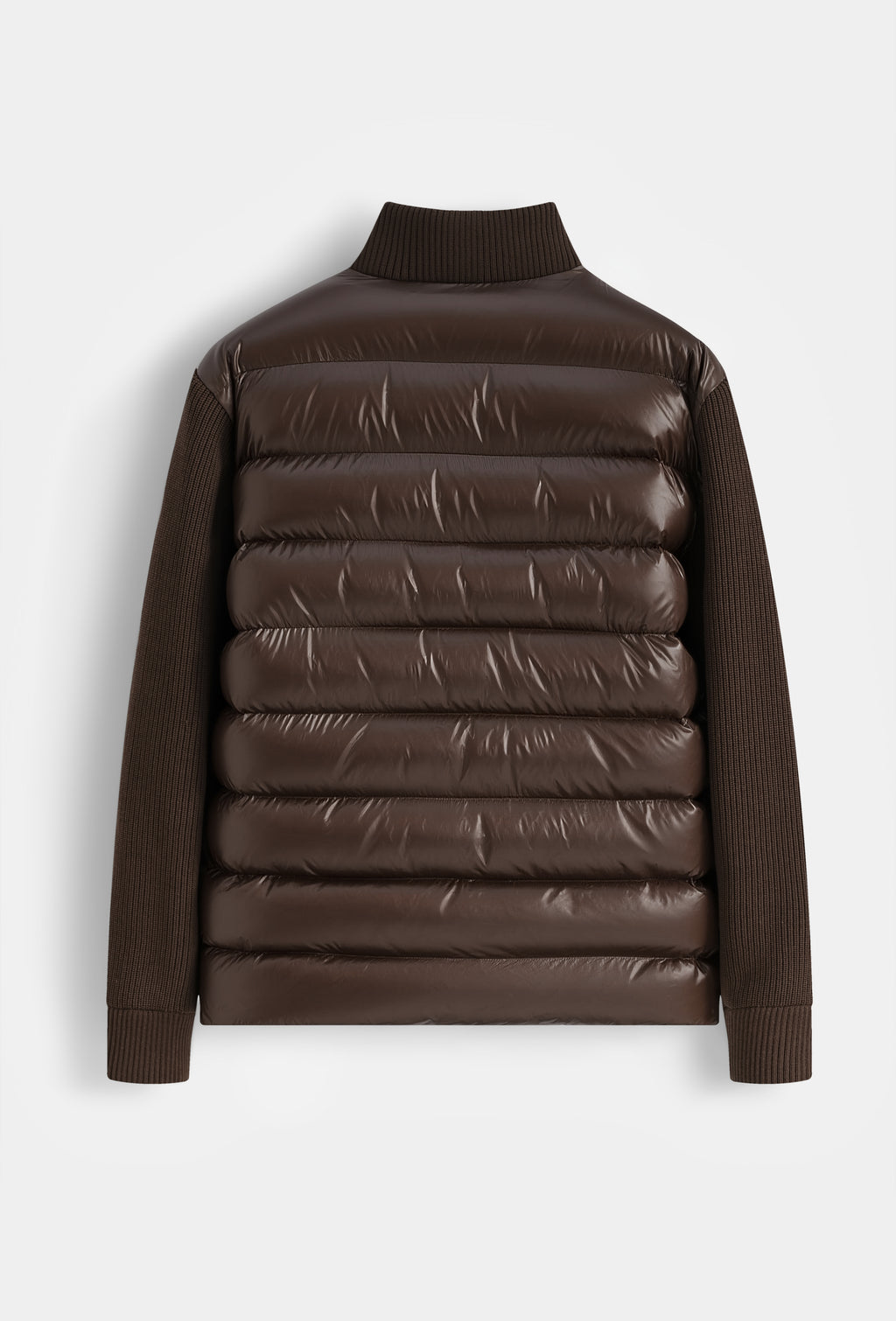 Veste Bi-Matière Homme Brillante