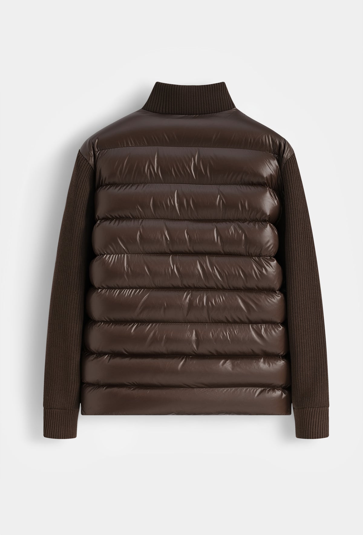 Veste Bi-Matière Homme Brillante
